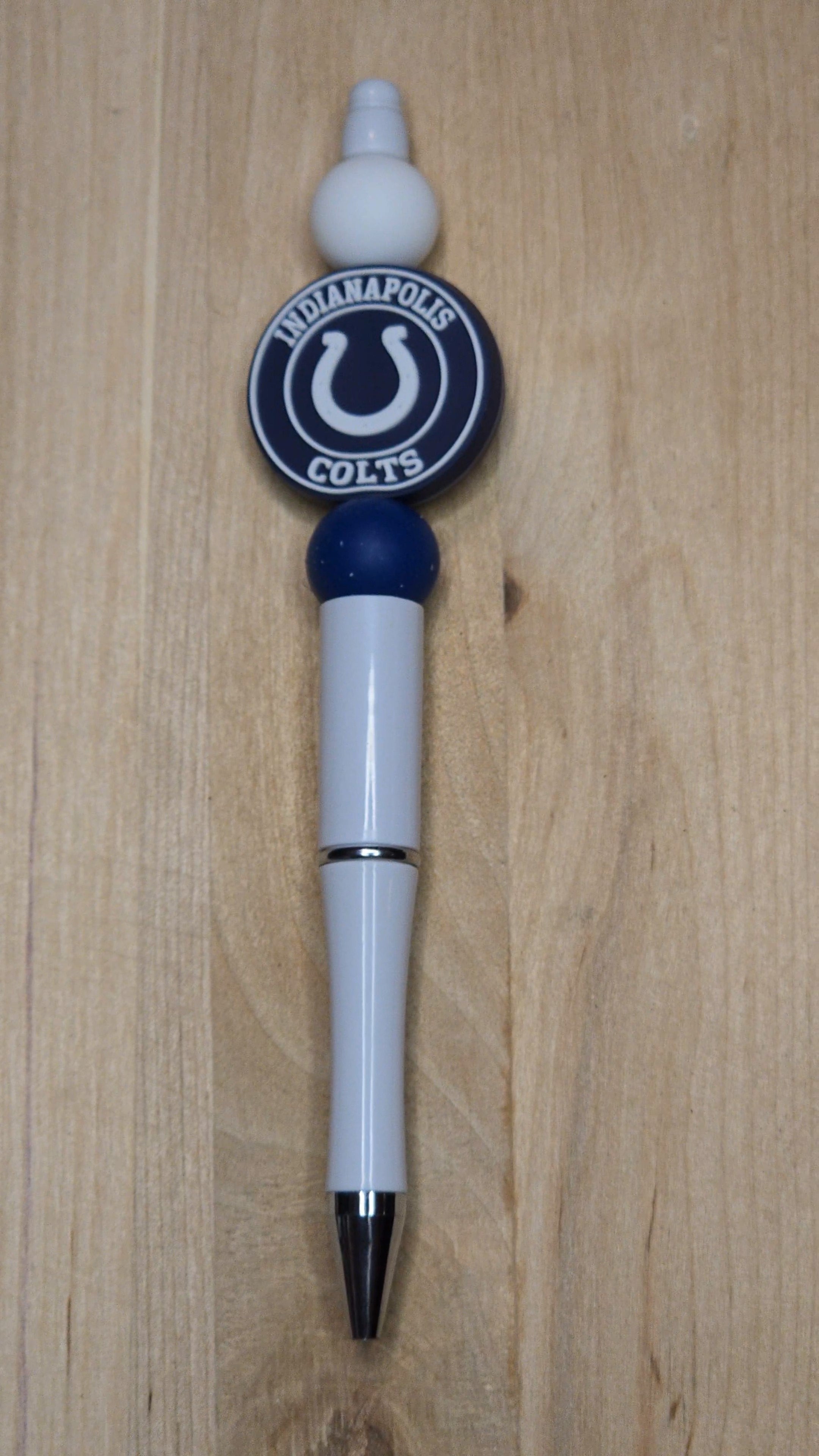 Football Silicone Beaded Pen