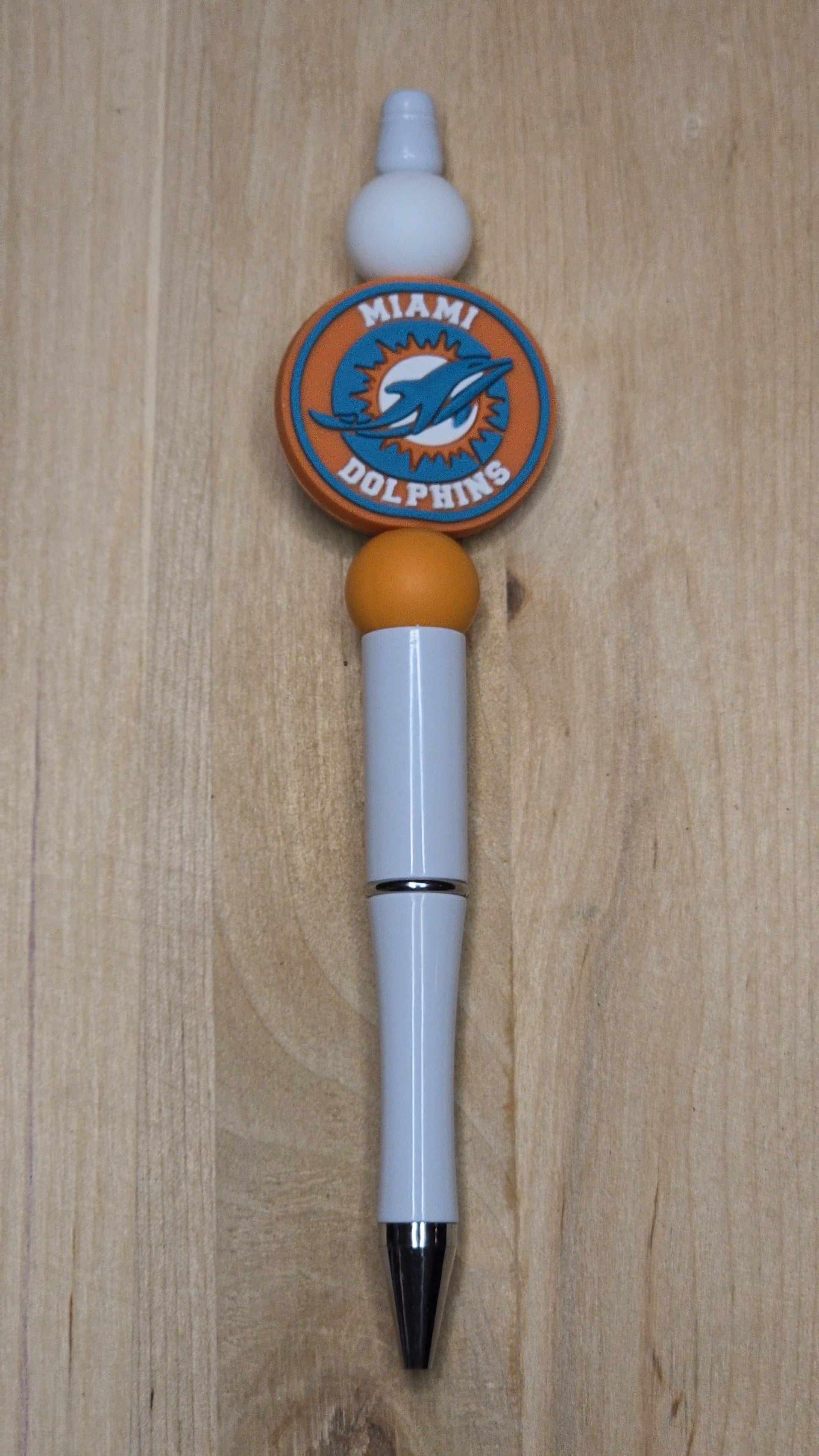 Football Silicone Beaded Pen