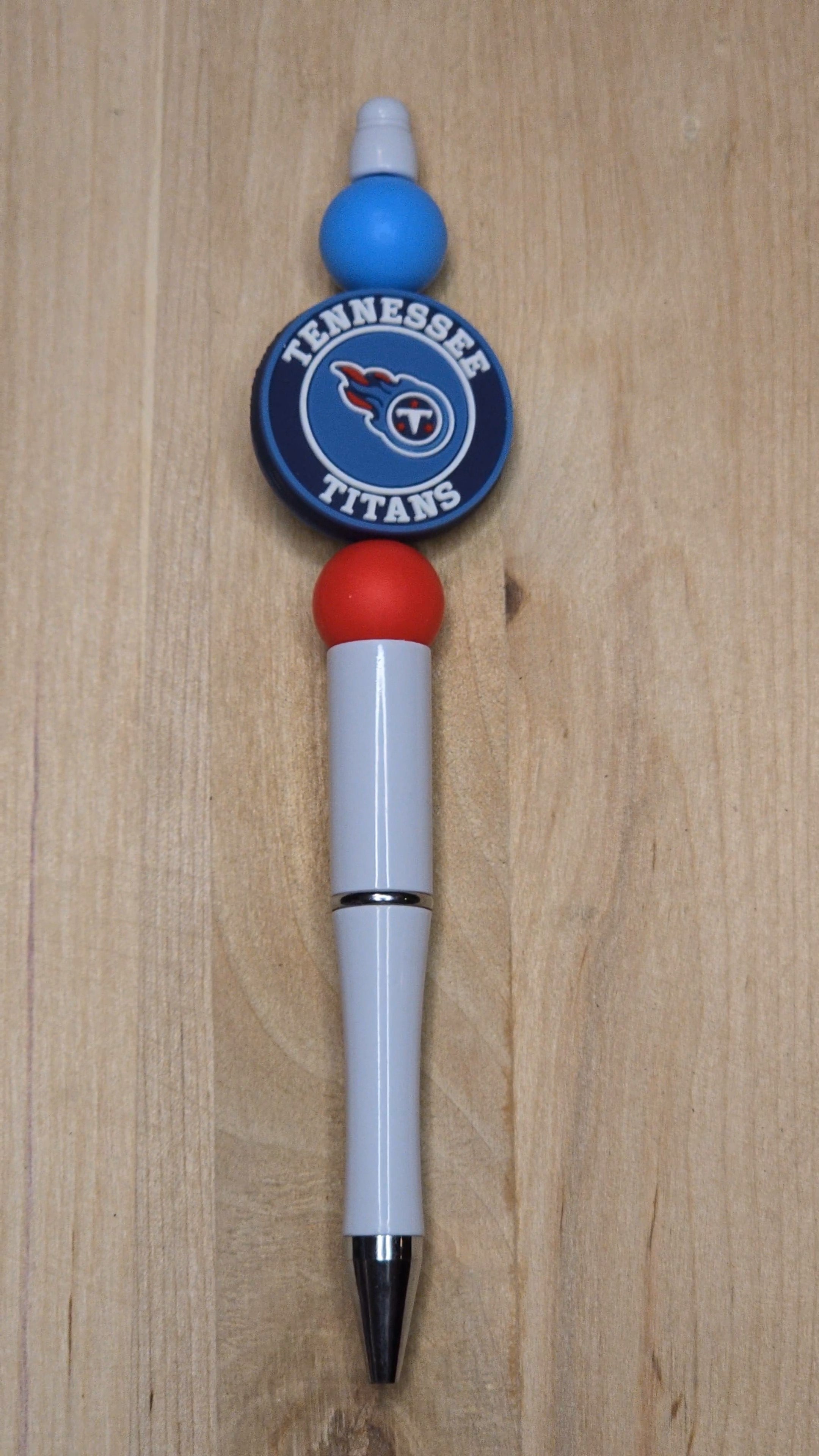 Football Silicone Beaded Pen