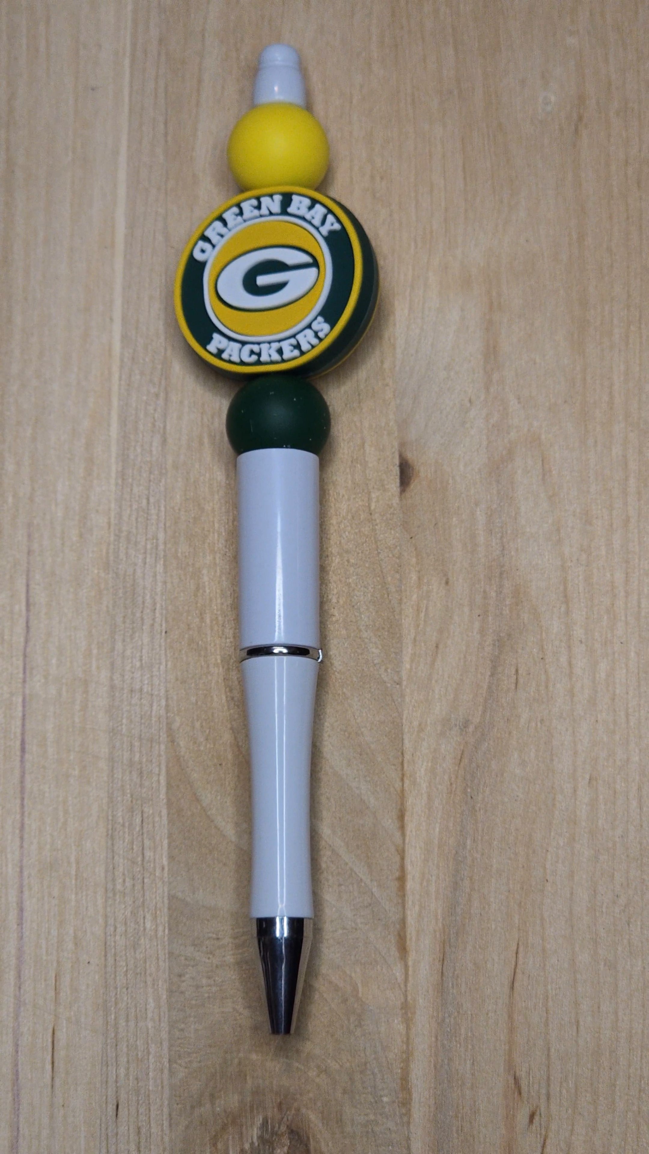 Football Silicone Beaded Pen