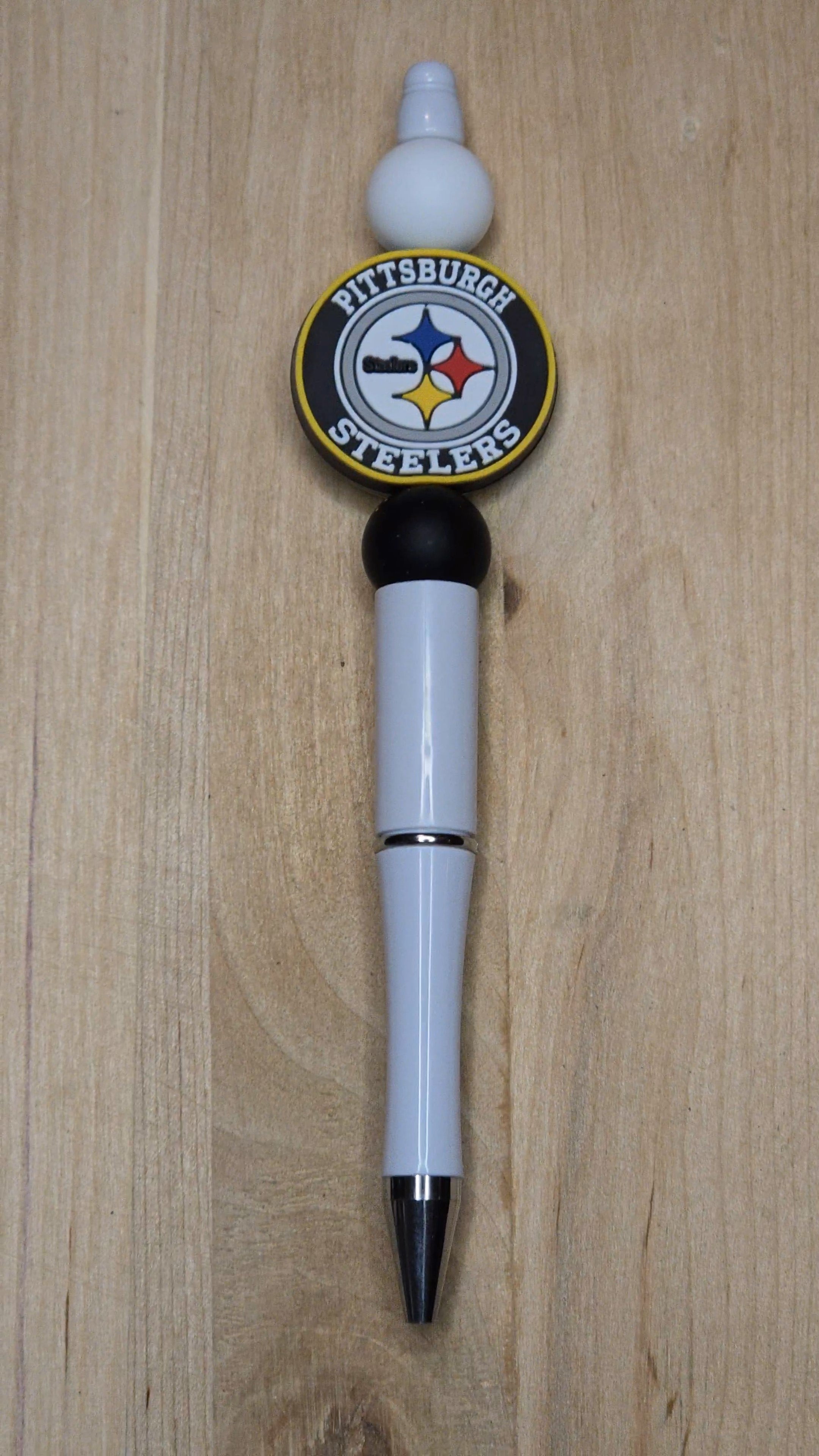 Football Silicone Beaded Pen