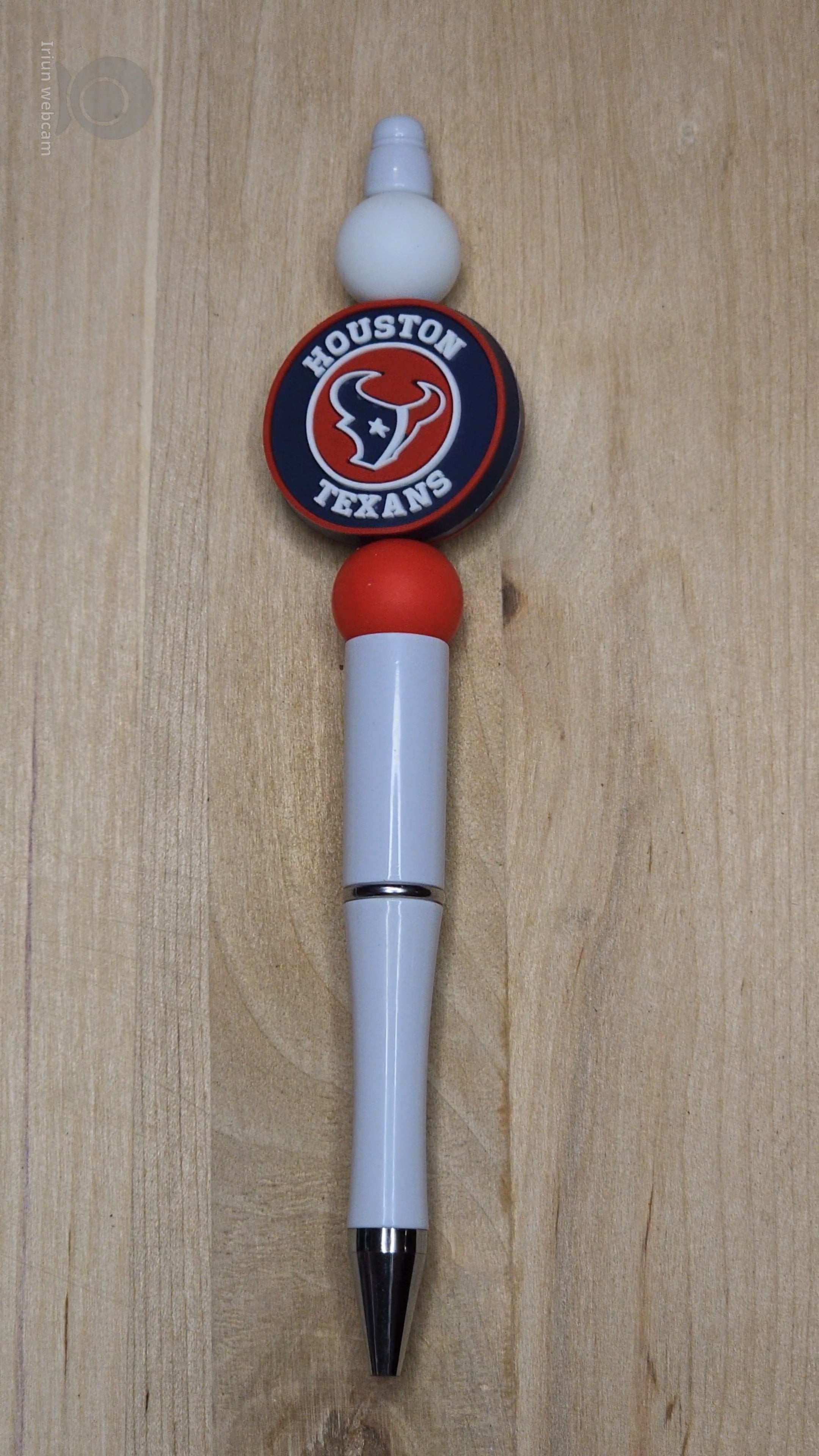 Football Silicone Beaded Pen