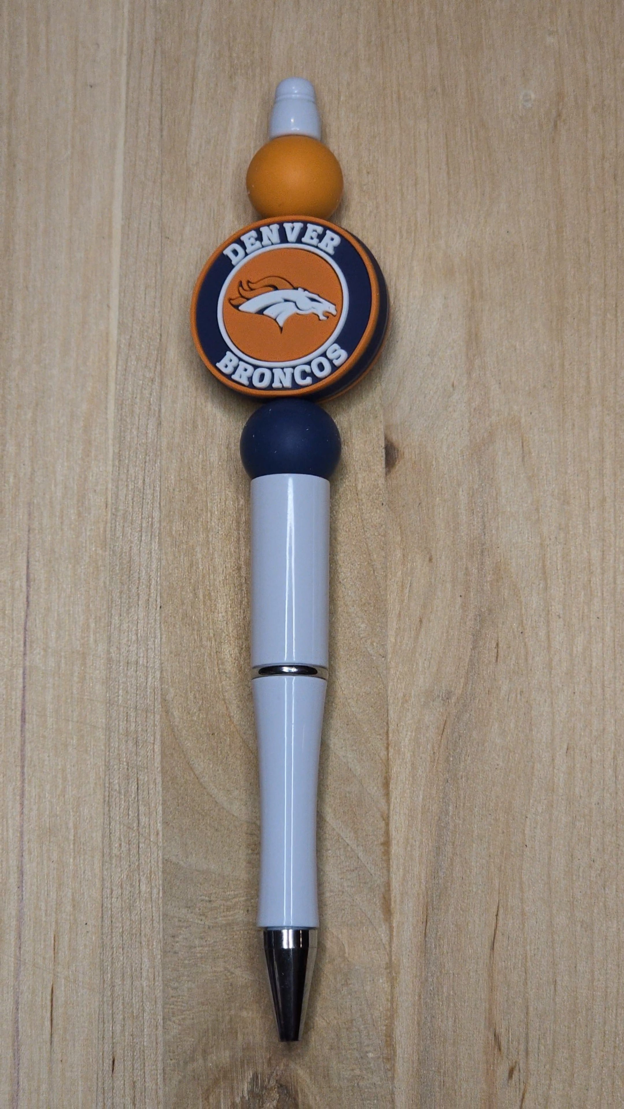 Football Silicone Beaded Pen