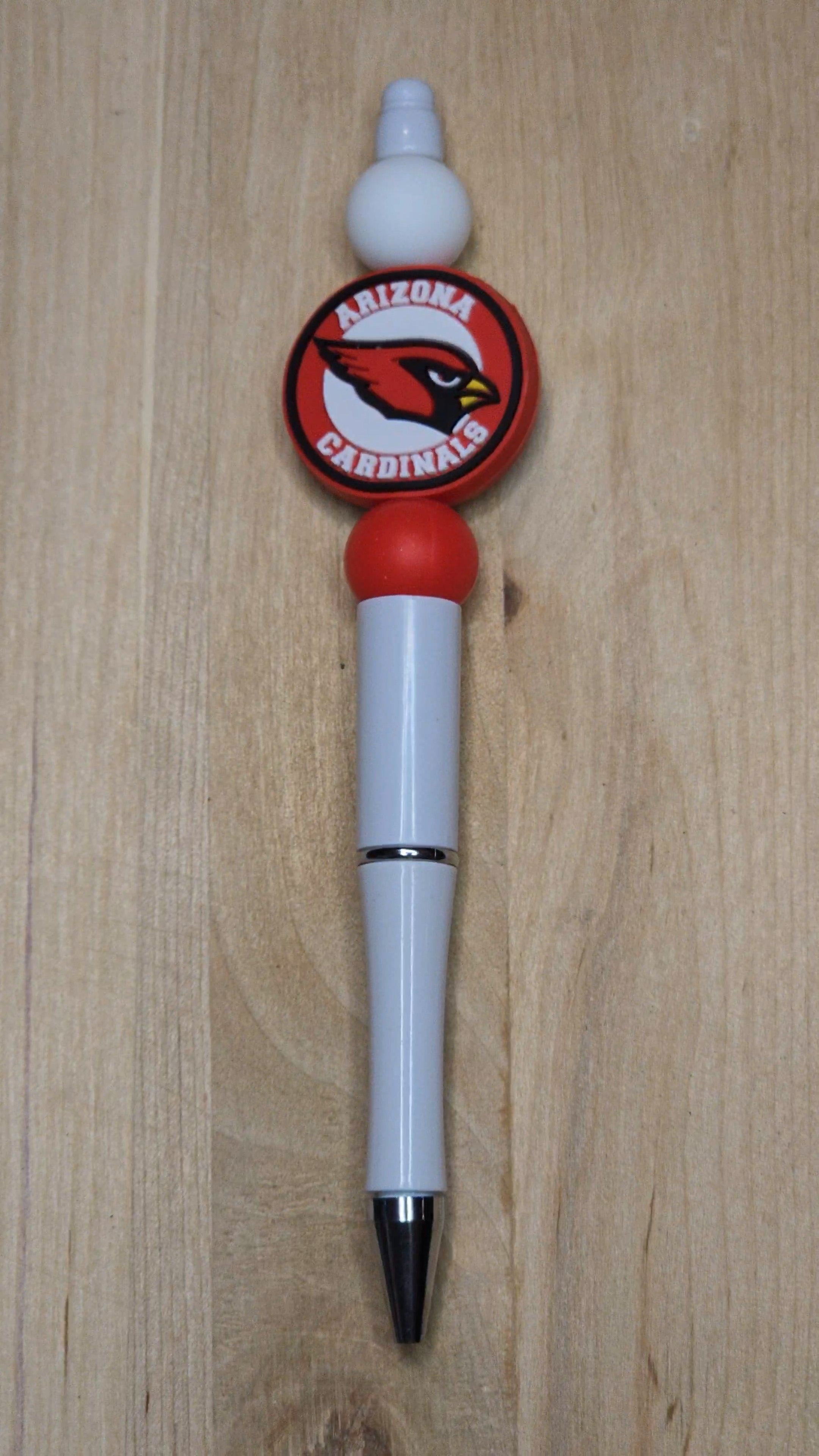 Football Silicone Beaded Pen