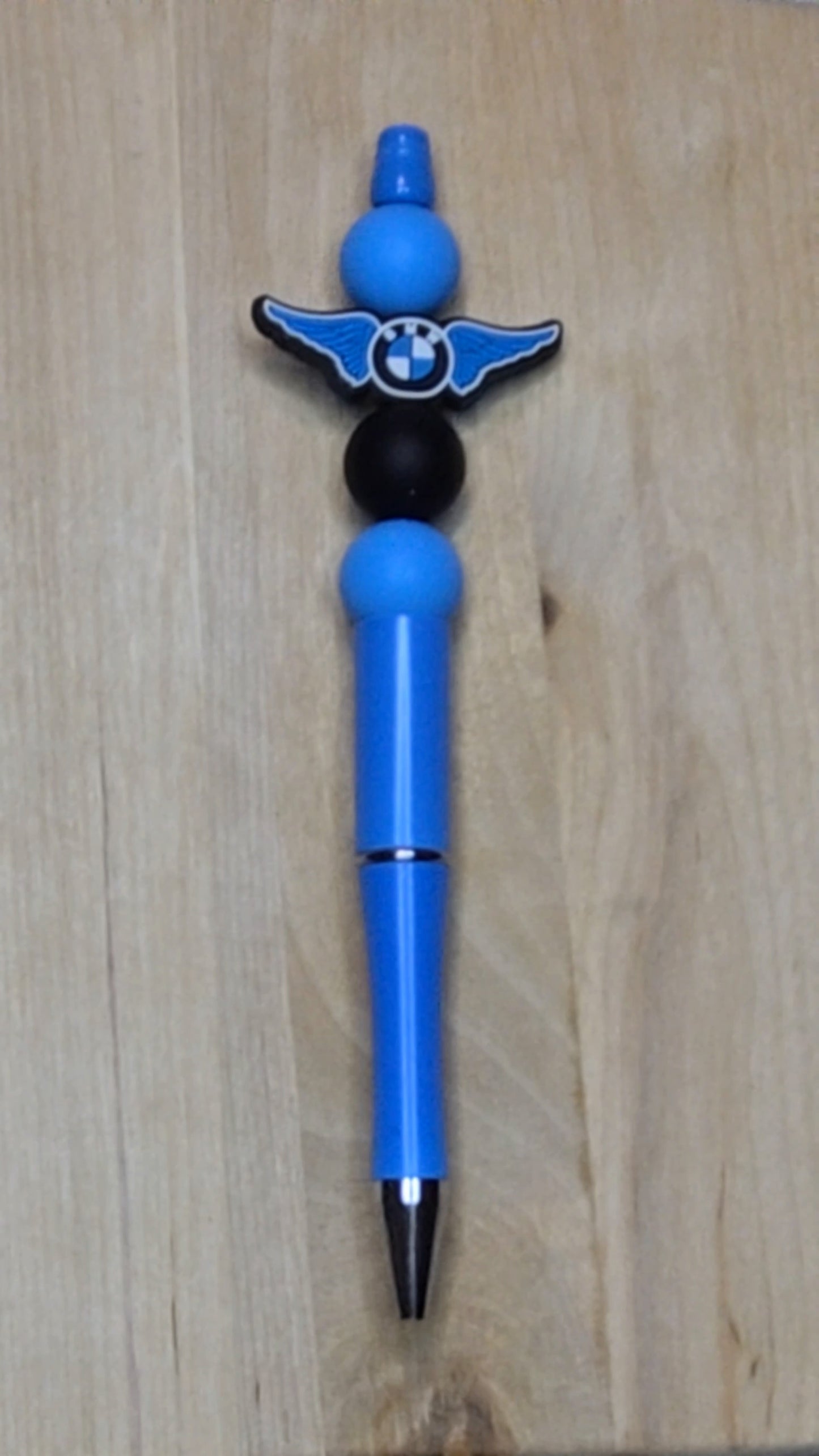 Vehicle Logo Silicone Beaded Pen