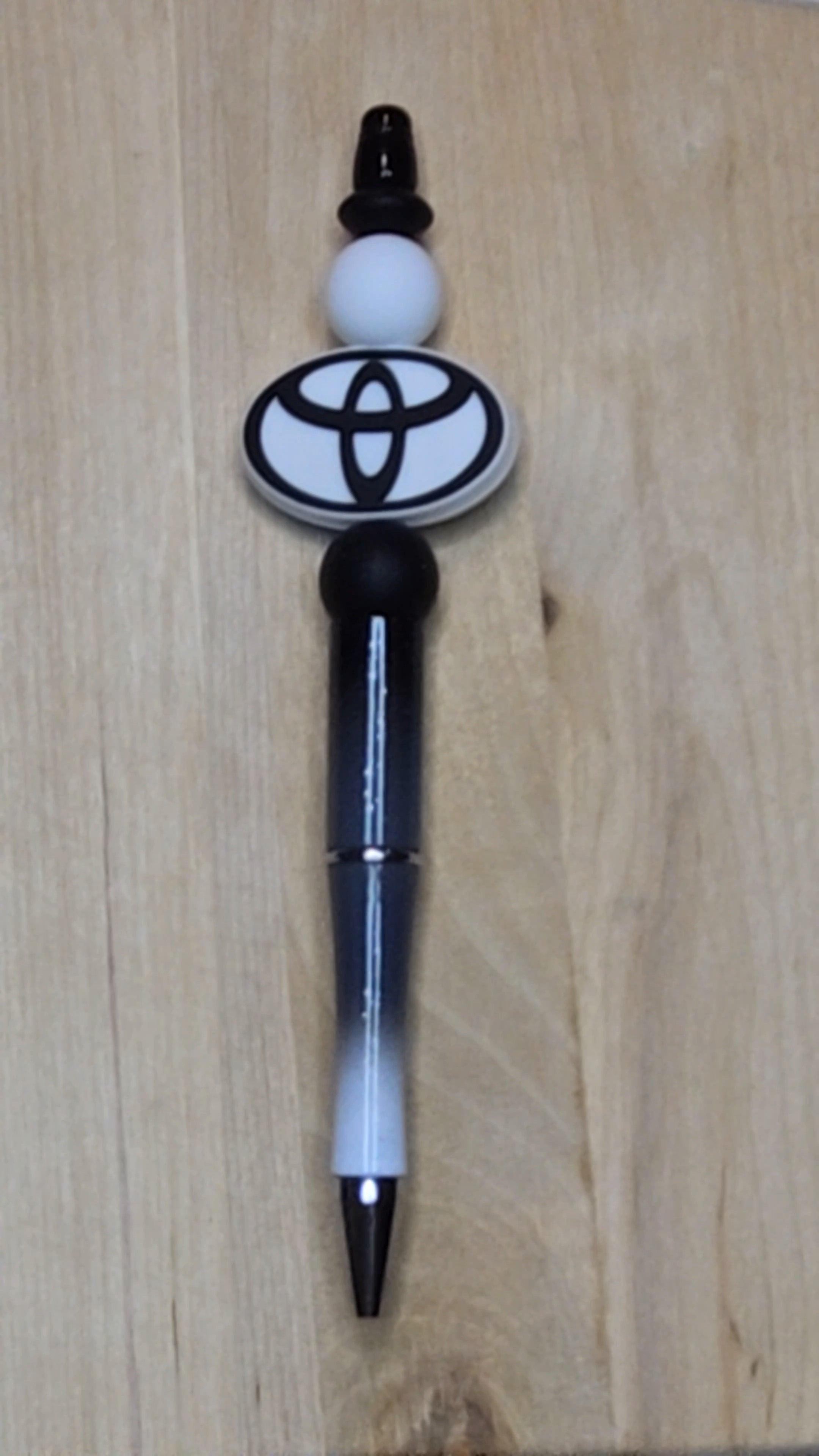 Vehicle Logo Silicone Beaded Pen