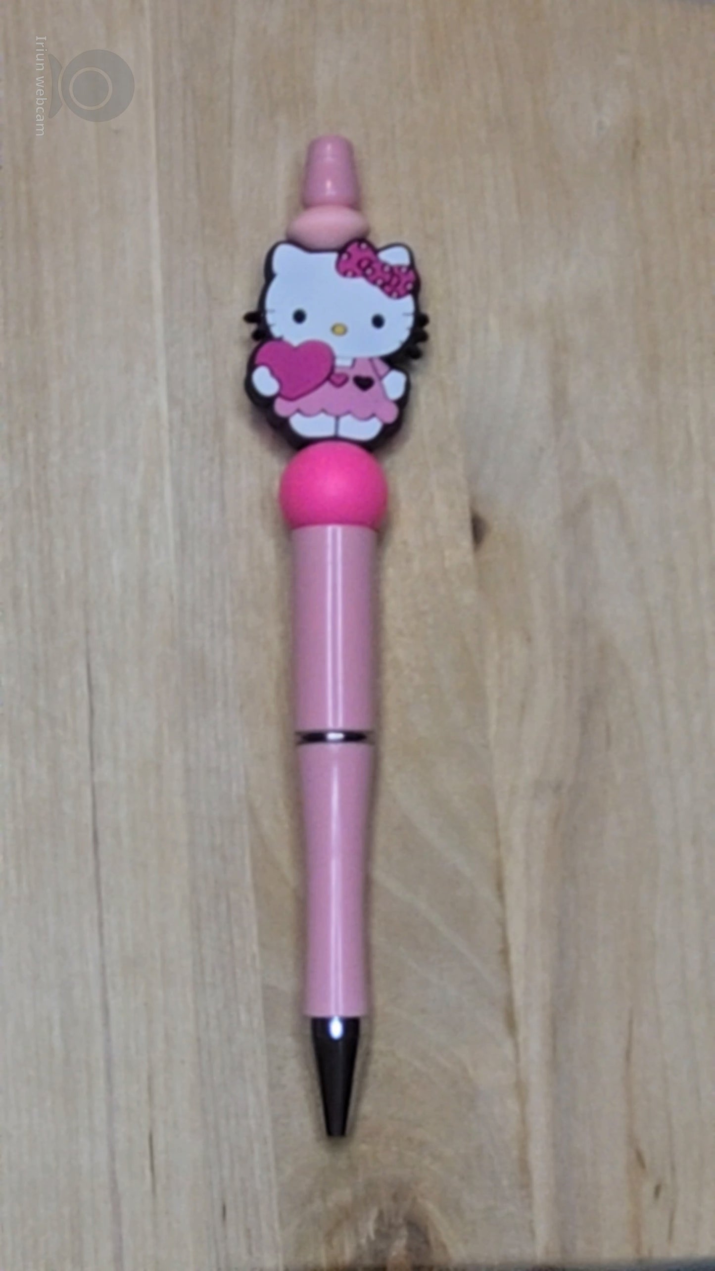 Cartoon Cat Silicone Beaded Pen