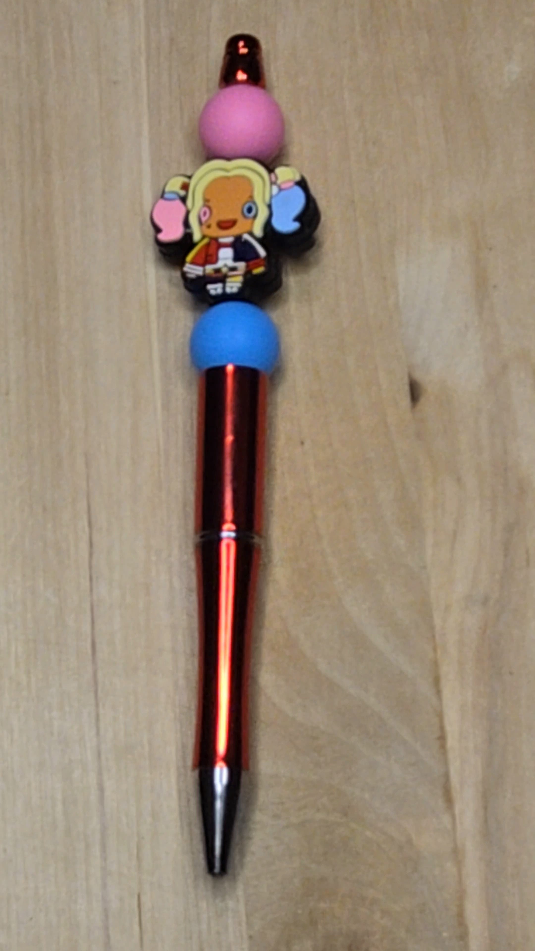 Horror Character Silicone Beaded Pen