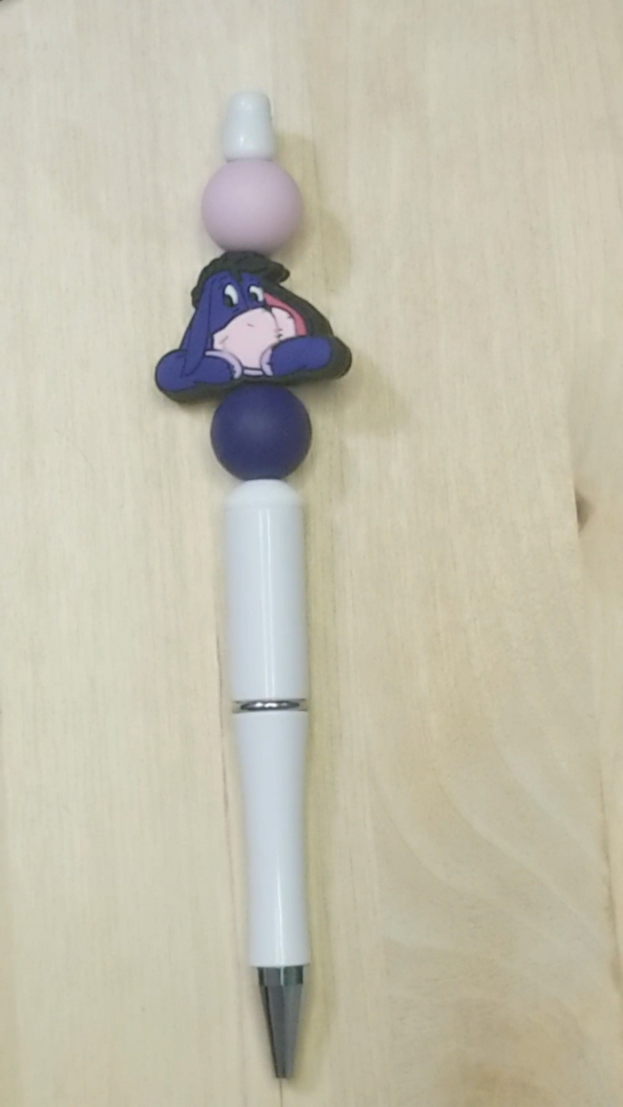 Donkey Silicone Beaded Pen