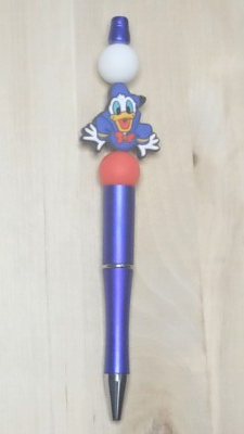 Duck Silicone Beaded Pen